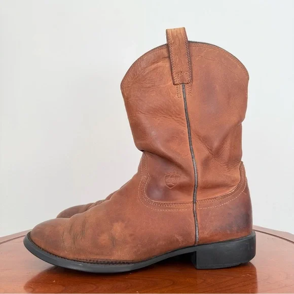 Ariat Men's Heritage Roper Round Toe Cowboy Boots | US 11 - Picture 3 of 7